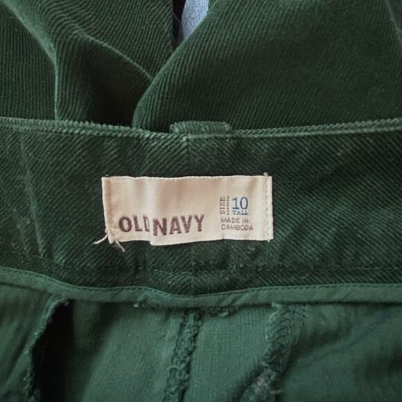 BOTH! Old Navy Cord Jeans Size 10 TALL Dark Green + Brown 2 Pairs of Pants - Picture 8 of 16